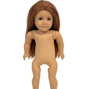 FELICITY MERRIMAN American Girl Doll Pleasant Company Red Hair 18" Vintage 1990s